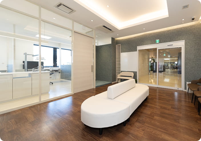 フジデンタルクリニックの待合